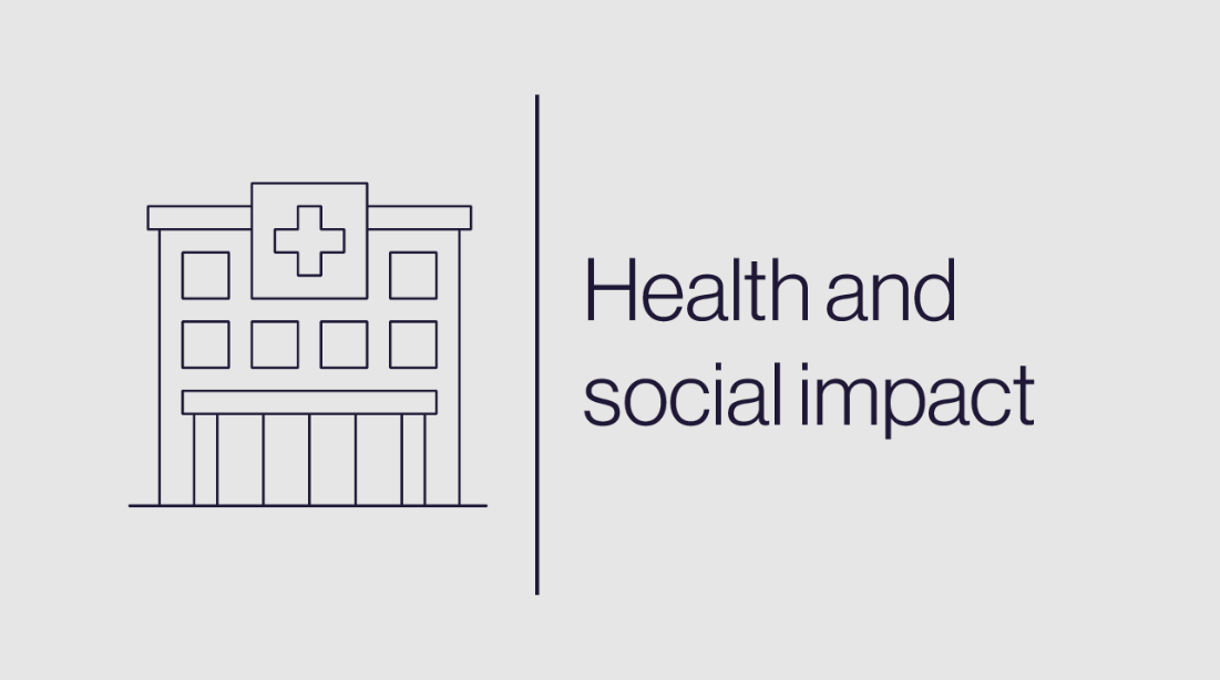 Health and social impact